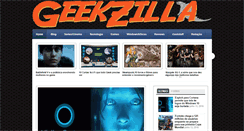 Desktop Screenshot of geekzilla.com.br